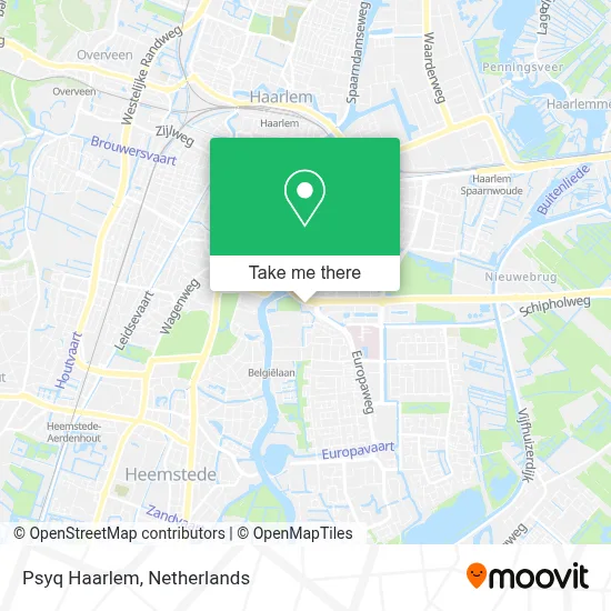 Psyq Haarlem map