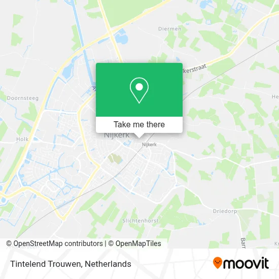 Tintelend Trouwen map