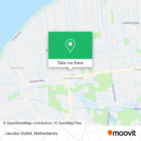 Jacobs Outlet map