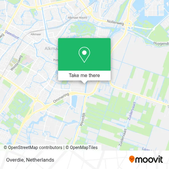 Overdie map