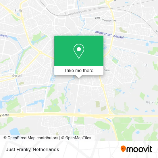 Just Franky map