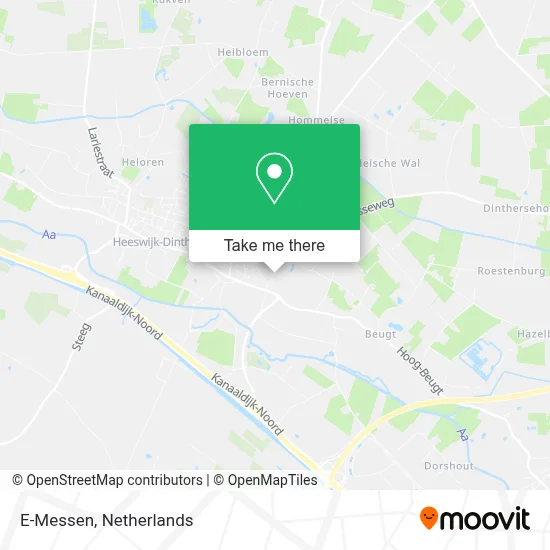 E-Messen map