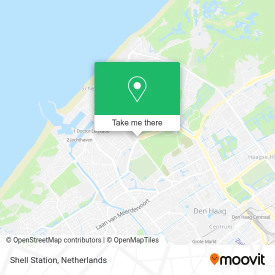 Shell Station map