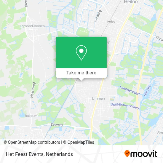 Het Feest Events map