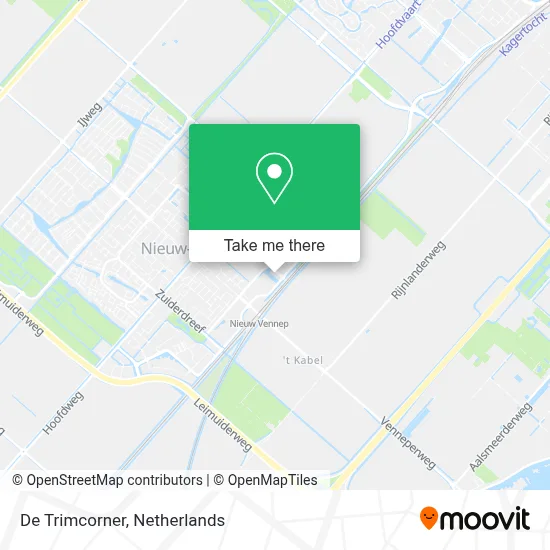De Trimcorner map