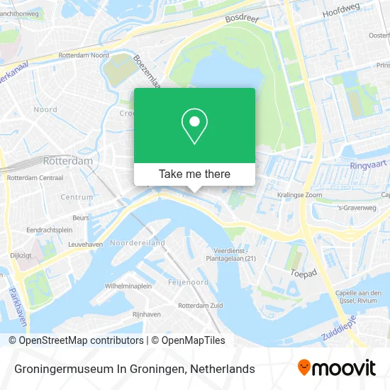 Groningermuseum In Groningen map