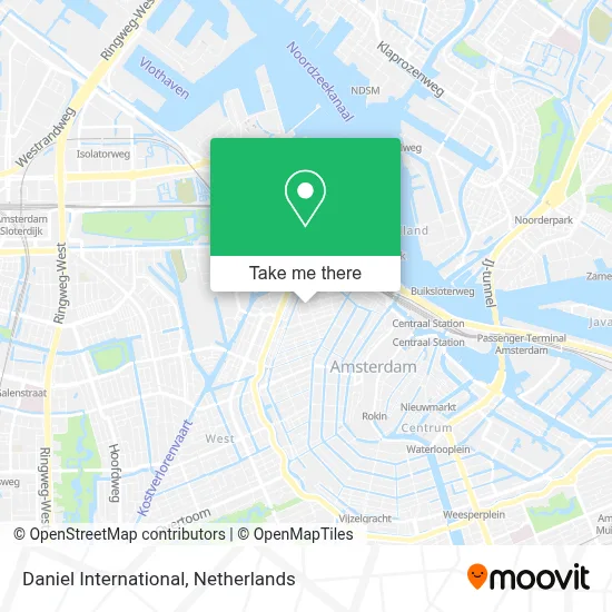 Daniel International map