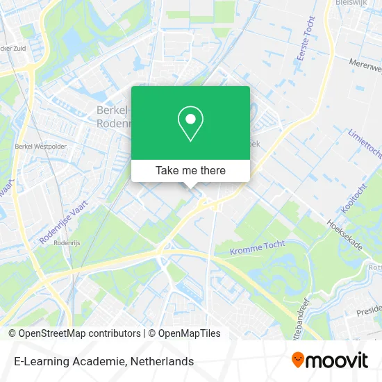 E-Learning Academie map
