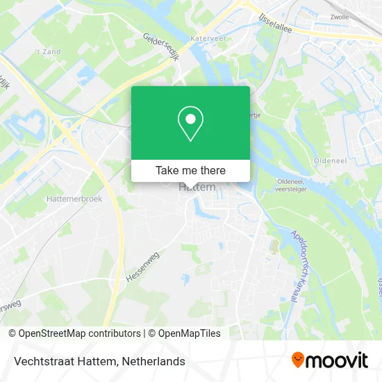 Vechtstraat Hattem map