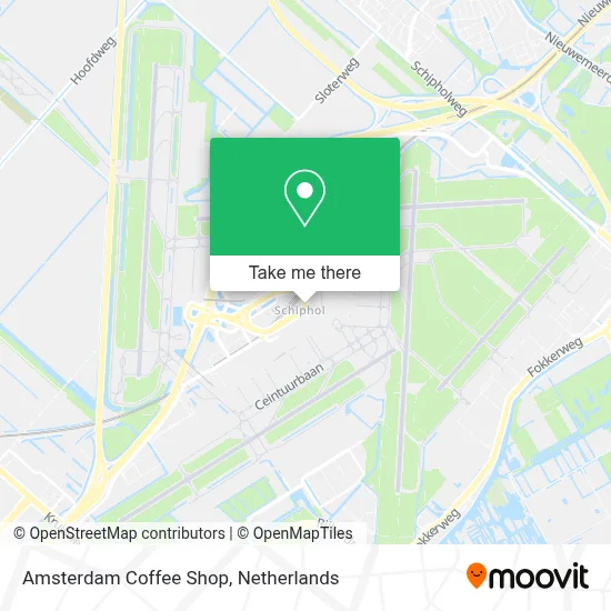 Amsterdam Coffee Shop map