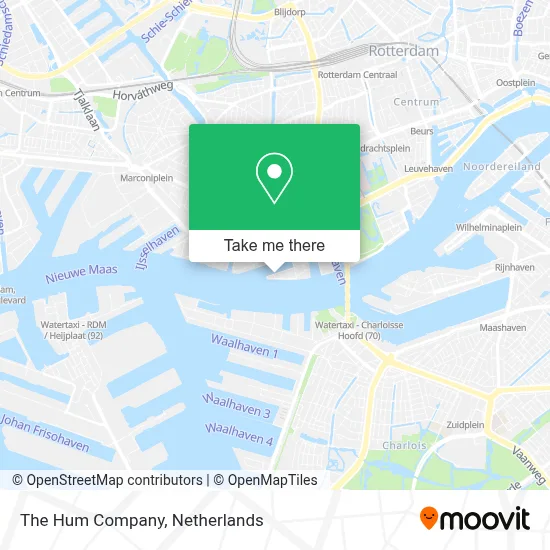 The Hum Company map