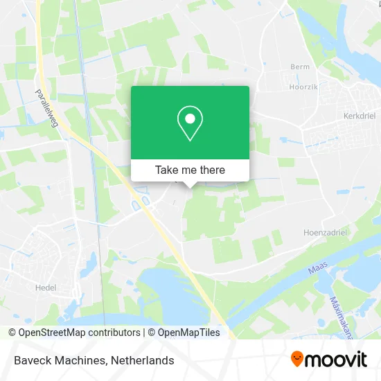 Baveck Machines map