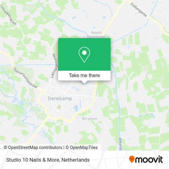 Studio 10 Nails & More map