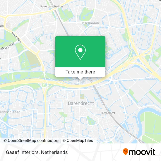 Gaaaf Interiors map