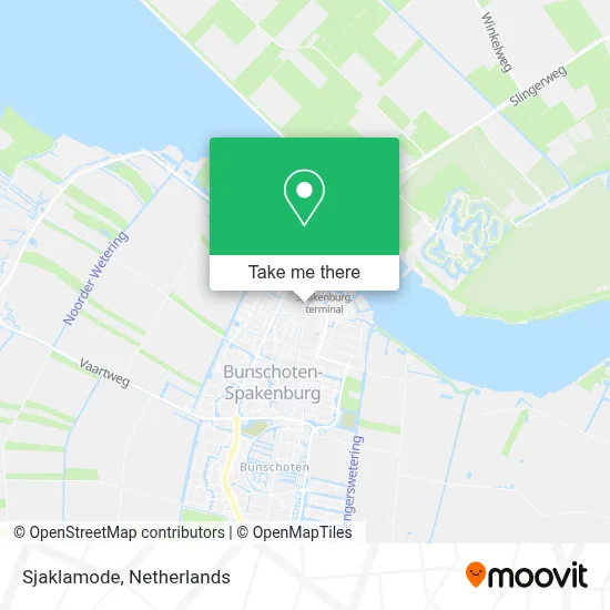 Sjaklamode map
