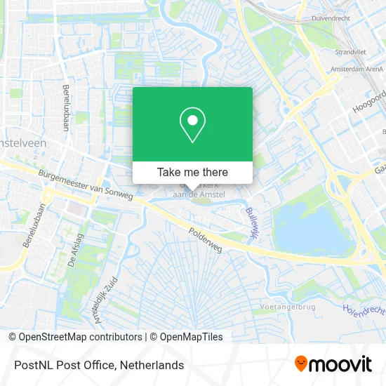 Postnl Postkantoor map