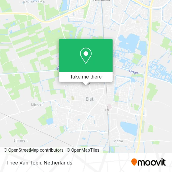 Thee Van Toen map