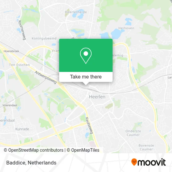 Baddice map