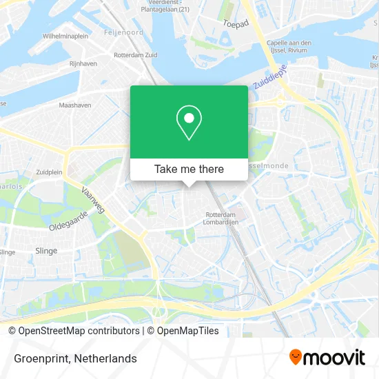 Groenprint map