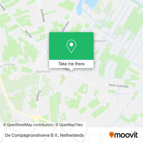 De Compagnonshoeve B.V. map