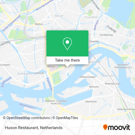 Huson Restaurant map
