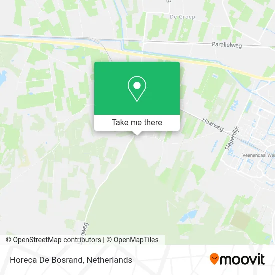 Horeca De Bosrand map