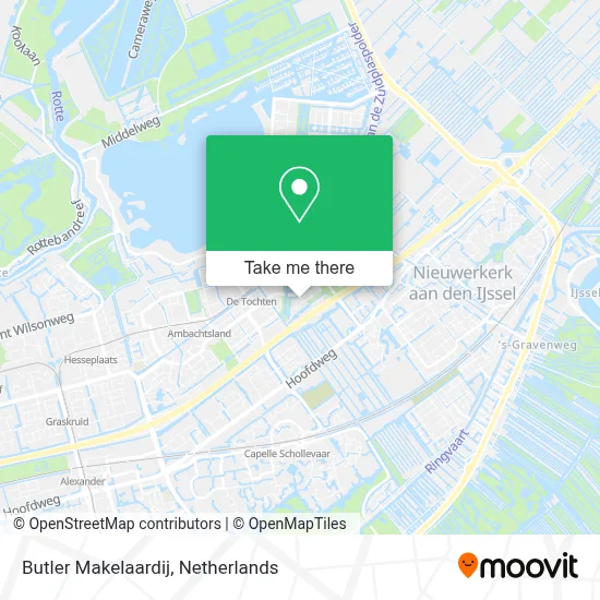 Butler Makelaardij map
