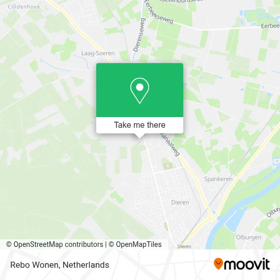 Rebo Wonen map