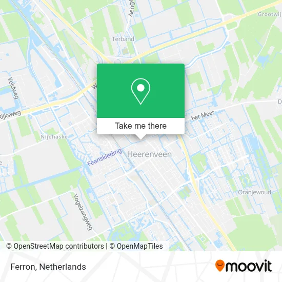 Ferron map