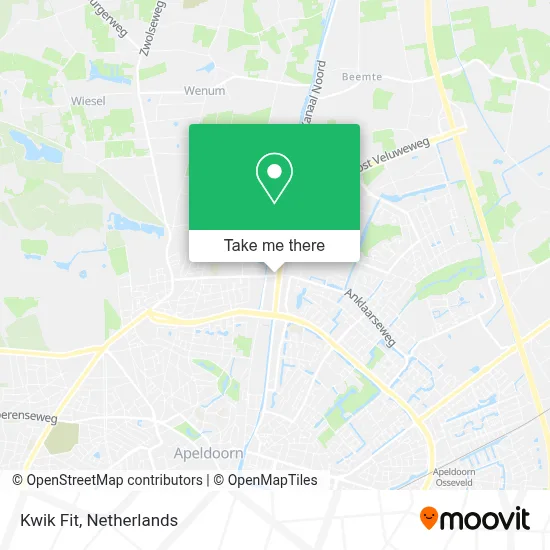 Kwik Fit map