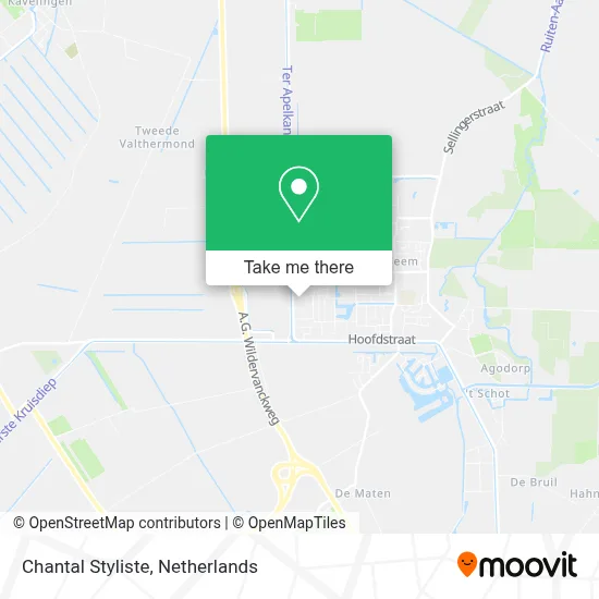 Chantal Styliste map
