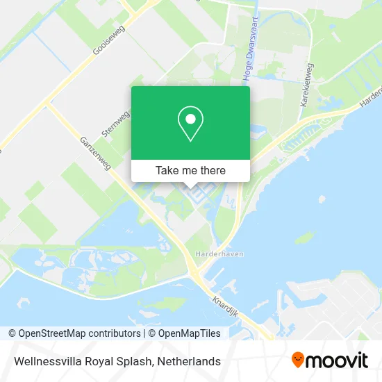 Wellnessvilla Royal Splash map