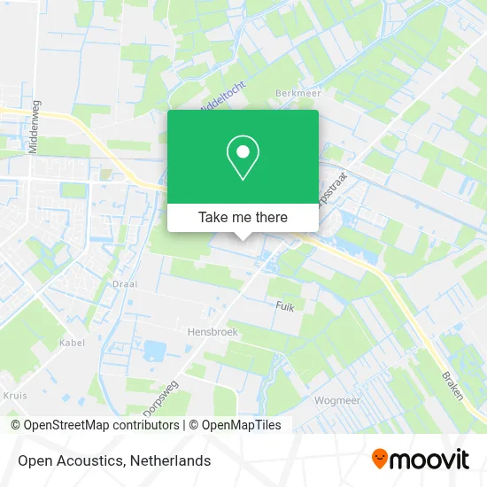 Open Acoustics map