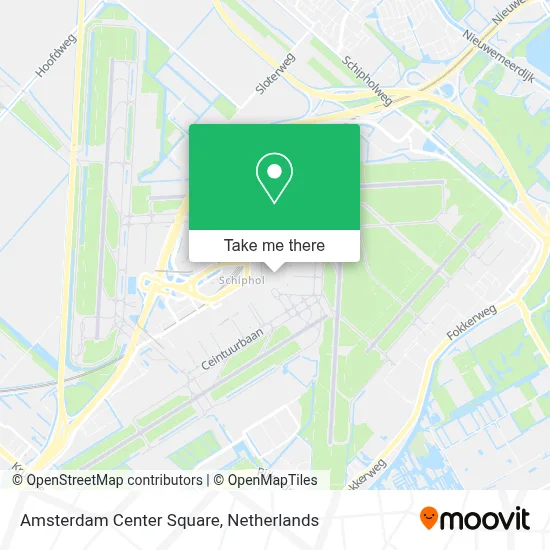 Amsterdam Center Square Karte