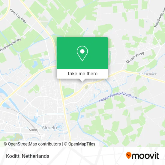 Koditt map