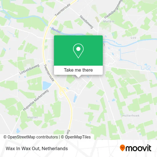 Wax In Wax Out map