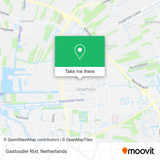 Gastouder Rixt map