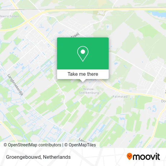 Groengebouwd map