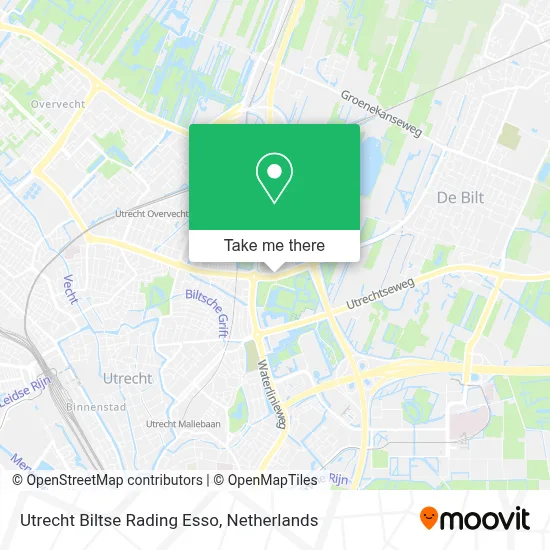 Utrecht Biltse Rading Esso map