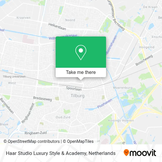 Haar Studio Luxury Style & Academy map
