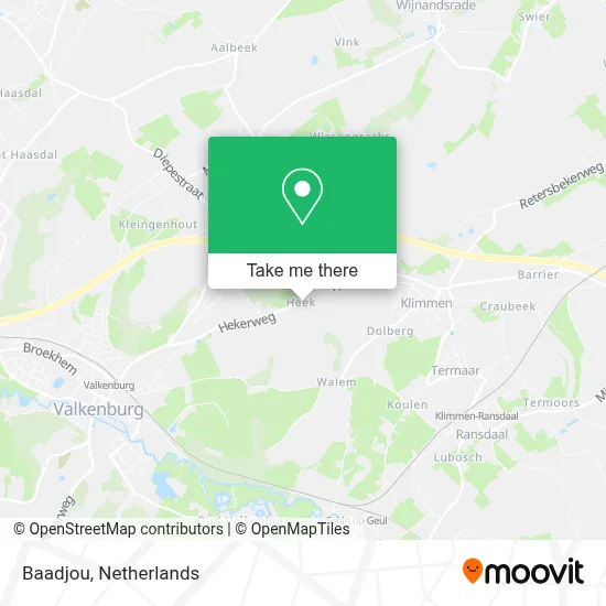 Baadjou map