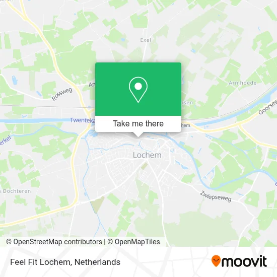 Feel Fit Lochem map