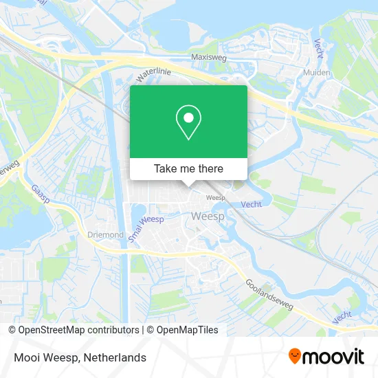 Mooi Weesp map