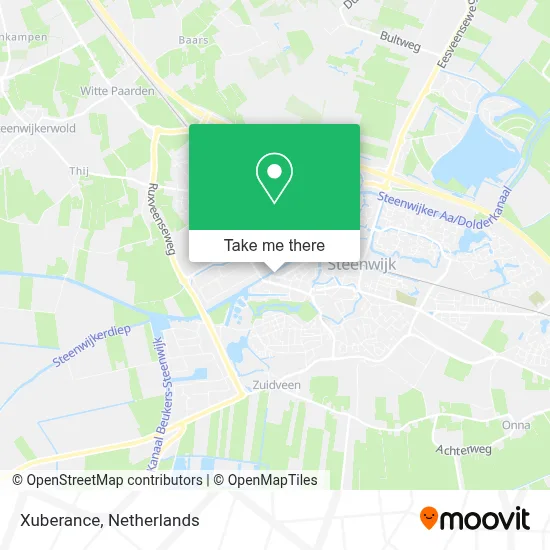 Xuberance map