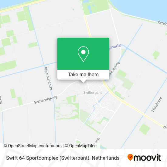 Swift 64 Sportcomplex (Swifterbant) map