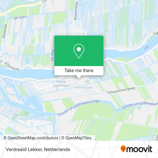 Verdraaid Lekker map