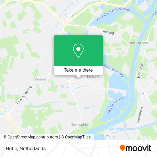 Hubo map