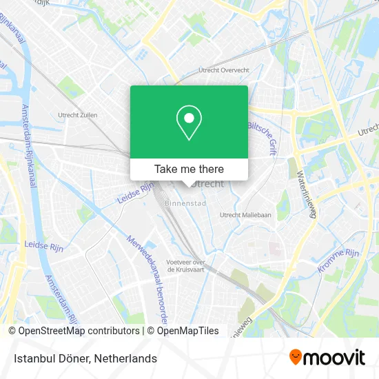 Istanbul Döner map