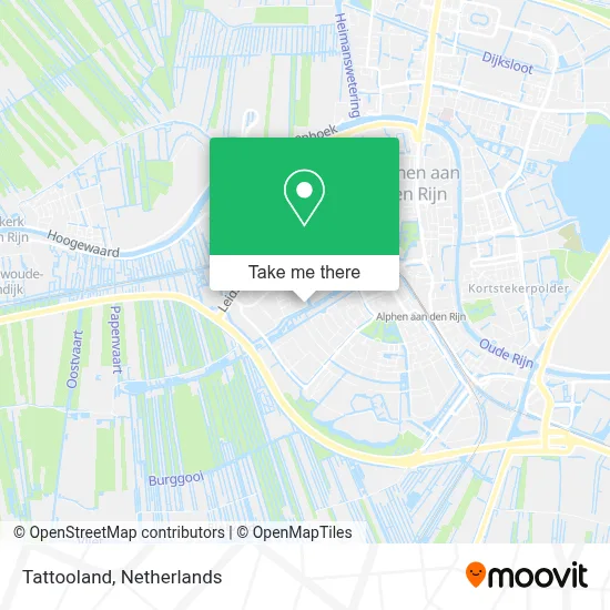 Tattooland map