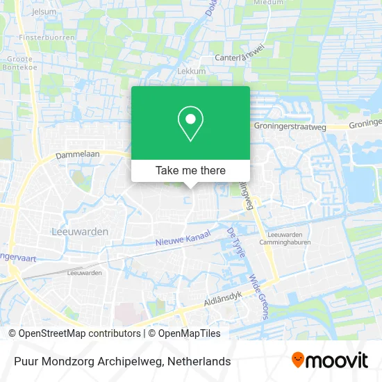 Puur Mondzorg Archipelweg map